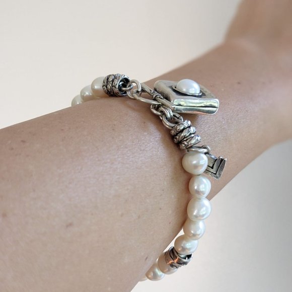 Silpada Sterling Silver Freshwater Pearl Bracelet - Picture 5 of 11
